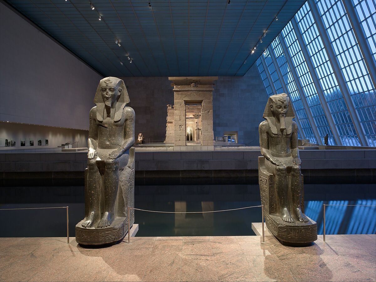 The Temple of Dendur, Aeolian sandstone